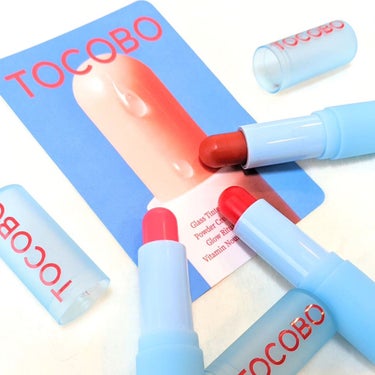 Glass Tinted Lip Balm/TOCOBO/リップケア・リップクリームを使ったクチコミ（1枚目）