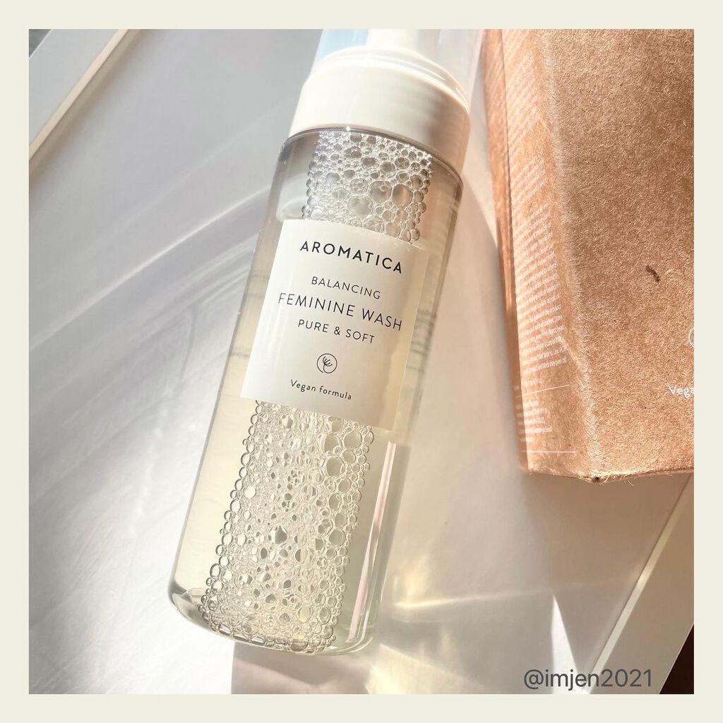 ピュア＆ソフトフェミニンウォッシュ /AROMATICA/デリケートゾーンケアを使ったクチコミ（1枚目）