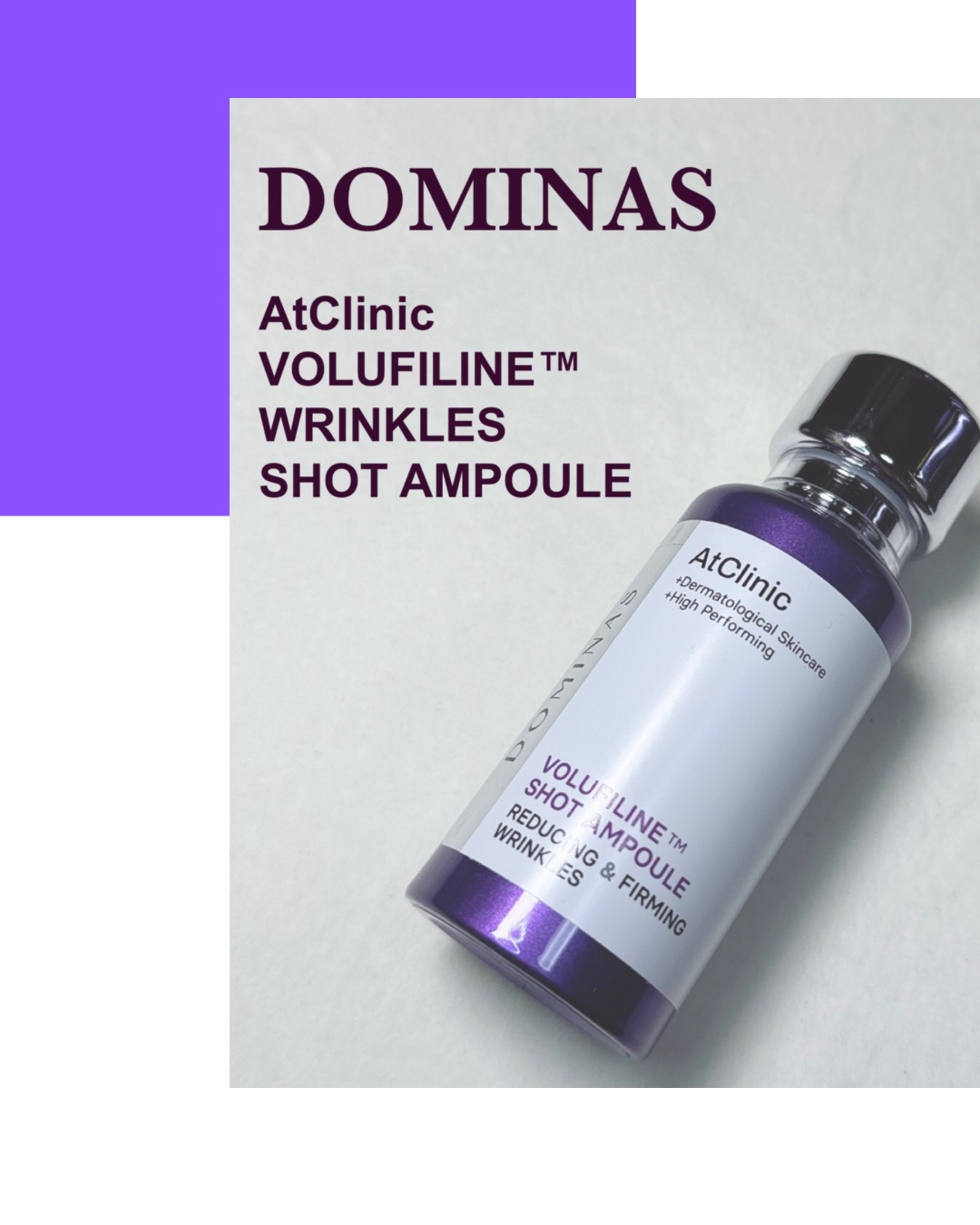 アットクリニック ボルフィリン リンクルショット アンプル/DOMINAS/美容液を使ったクチコミ（1枚目）