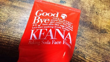 Good-Bye KEANA……ということですかさず購入🐘

いつも通りネットで泡立てて洗います。もっちり濃密な泡で、ホイップクリームみたいです、き、気持ちいい////
泡切れもよく、肌が凄くつるつるに