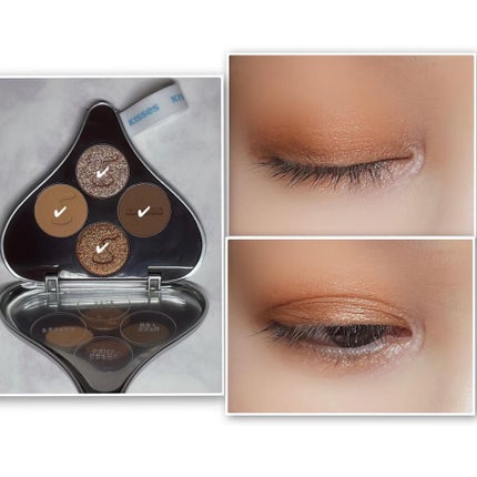 キスチョコレート プレイカラーアイズ/ETUDE/アイシャドウパレットを使ったクチコミ(6枚目)