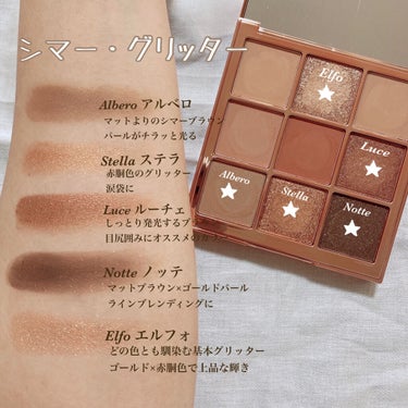 The Bella collection eyeshadow palette/CELEFIT/アイシャドウパレットを使ったクチコミ（5枚目）