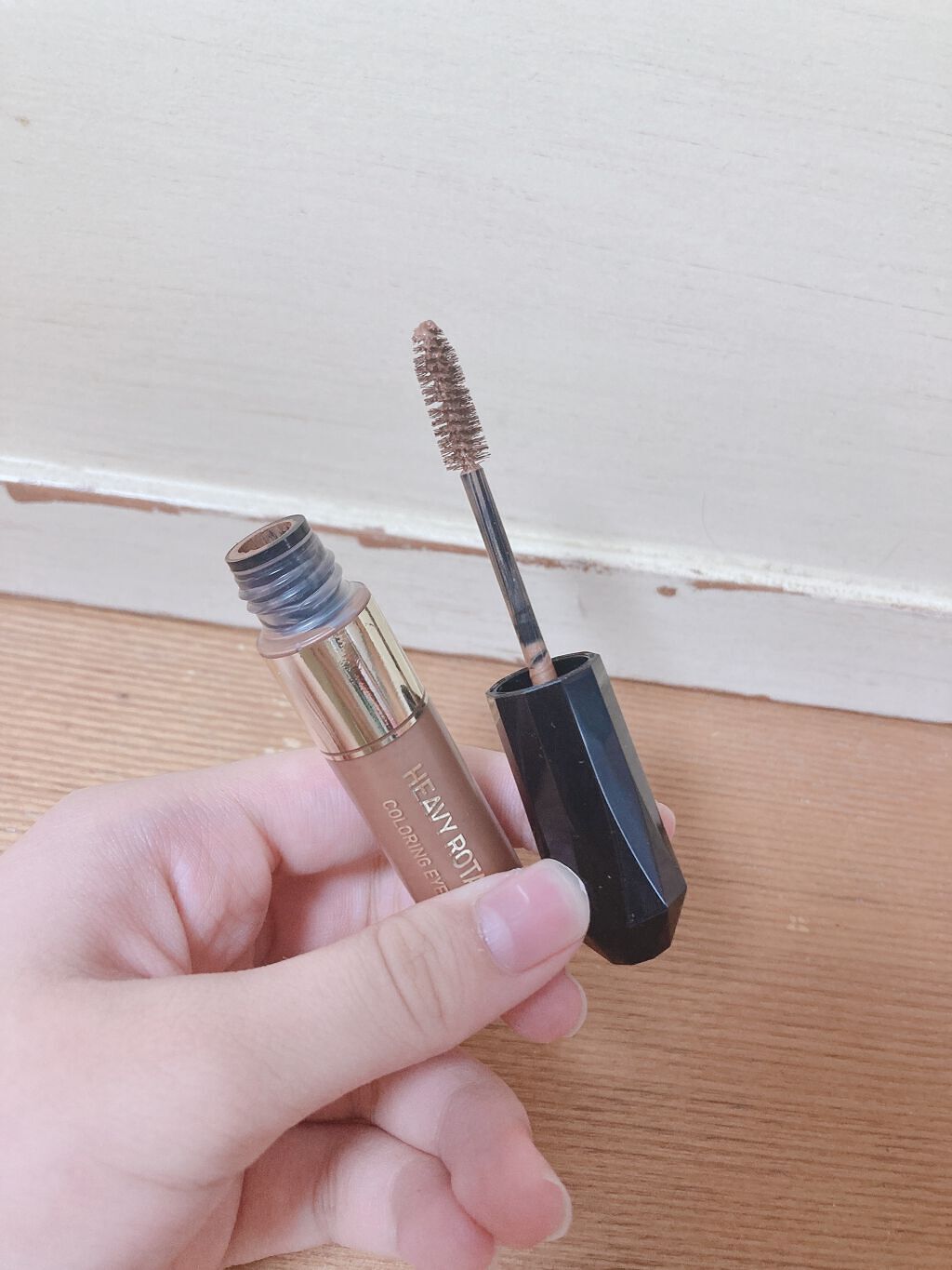 カラーリングアイブロウ/ヘビーローテーション/眉マスカラを使ったクチコミ（2枚目）