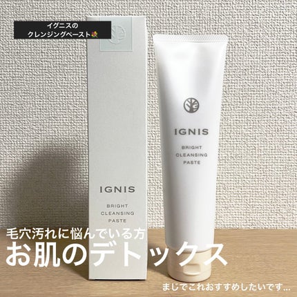 ブライト クレンジングペースト/IGNIS/クレンジングクリームを使ったクチコミ(1枚目)