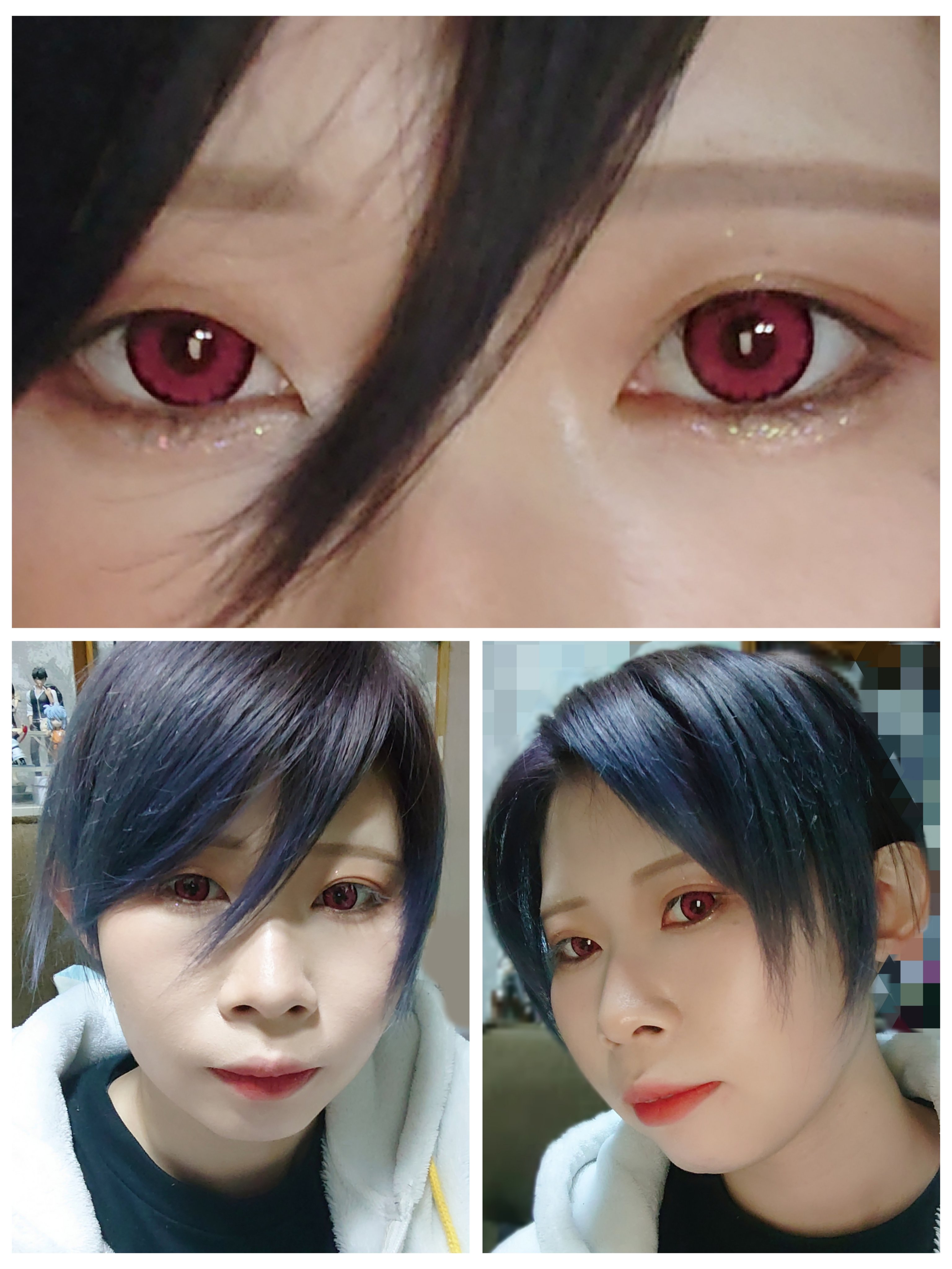 エティア クールワンデー ルビー/Etia./ワンデー（１DAY）カラコンを使ったクチコミ（2枚目）