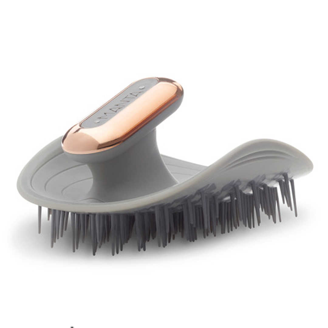 MANTA ヘアブラシ パルス グレー