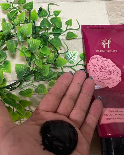 ハーバニエンス ヘアカラートリートメント/HERBANIENCE/ヘアカラーを使ったクチコミ(3枚目)