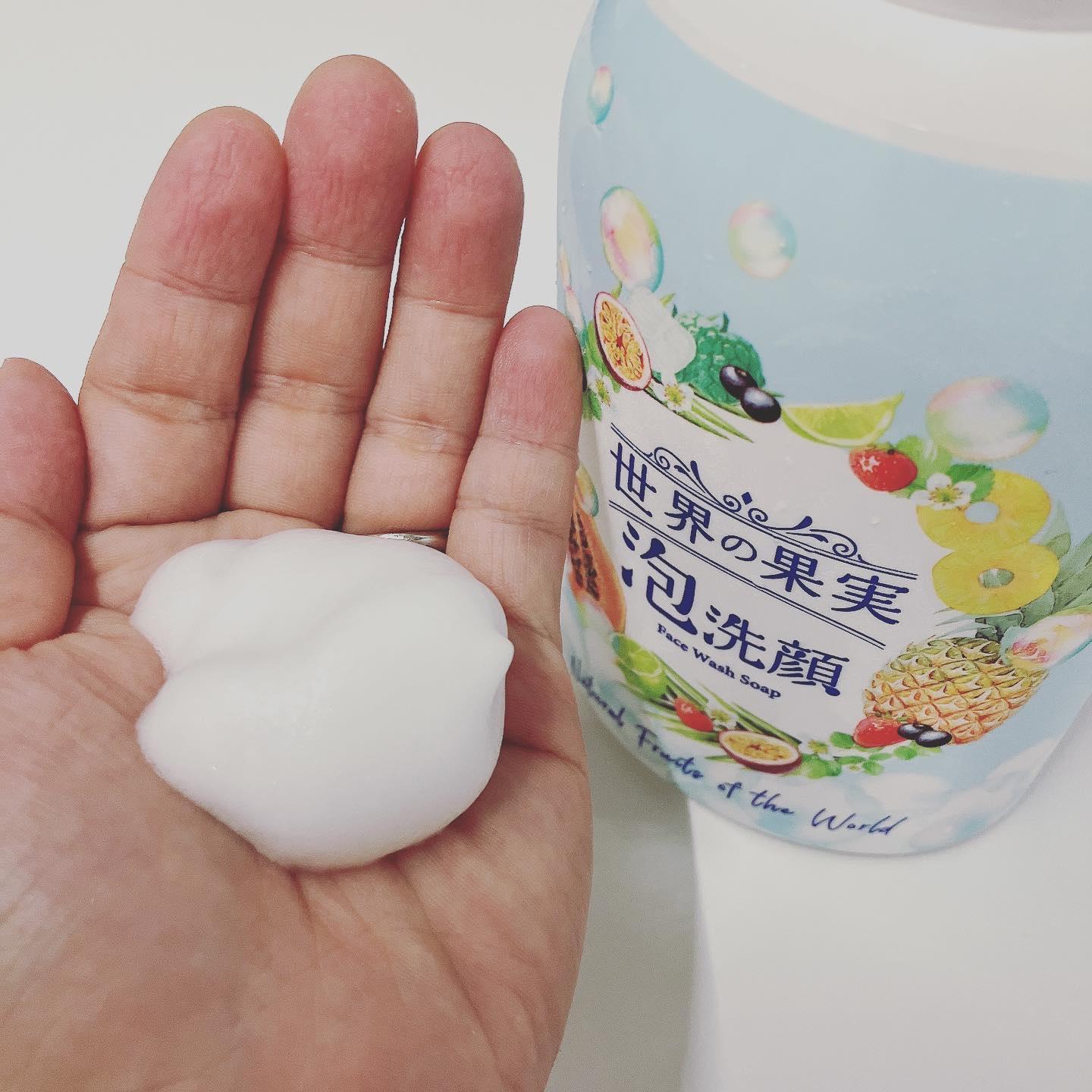 世界の果実 すっきり泡洗顔/世界の果実/泡洗顔を使ったクチコミ（2枚目）