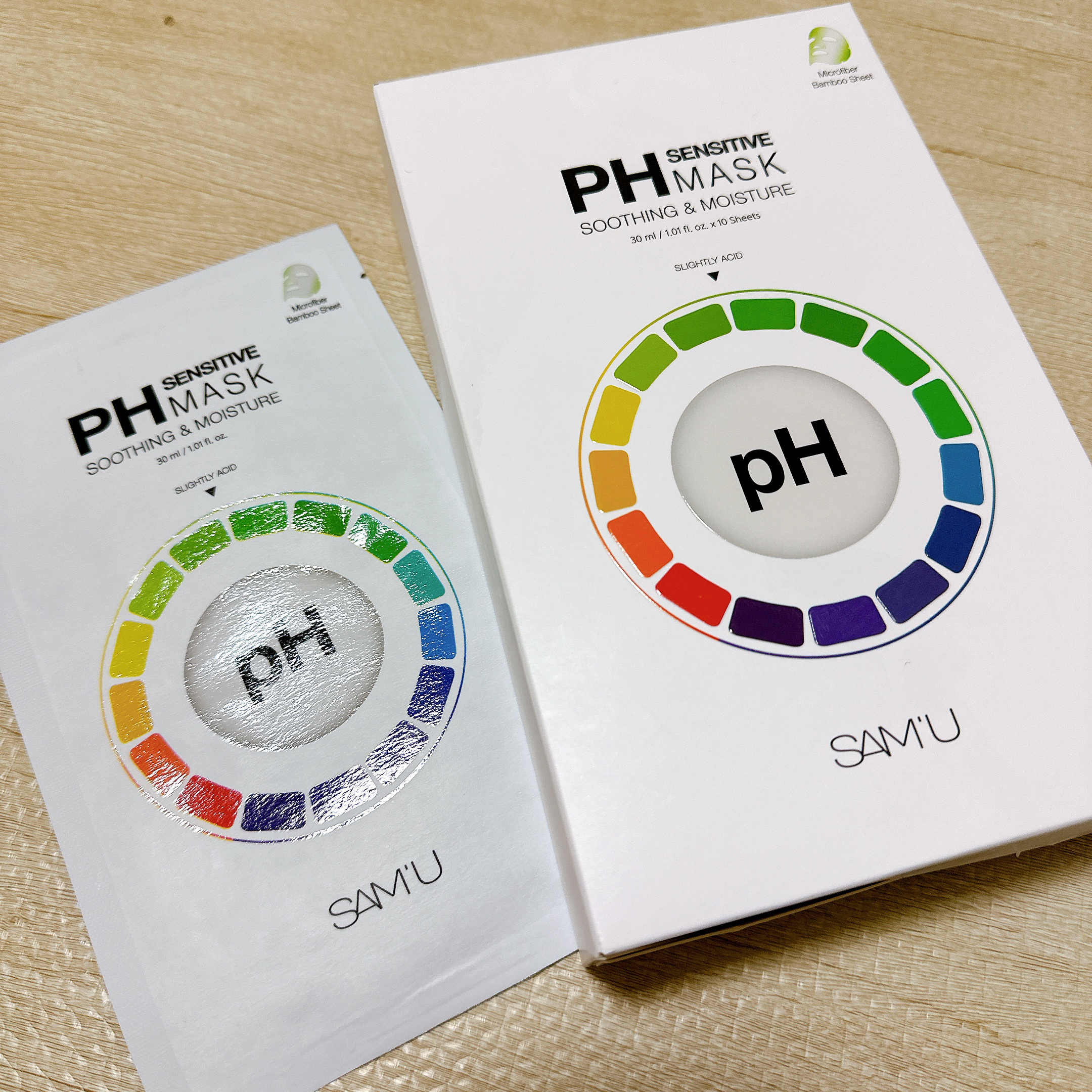 PHセンシティブマスクスージング＆モイスト/SAM'U/シートマスク・パックを使ったクチコミ（3枚目）