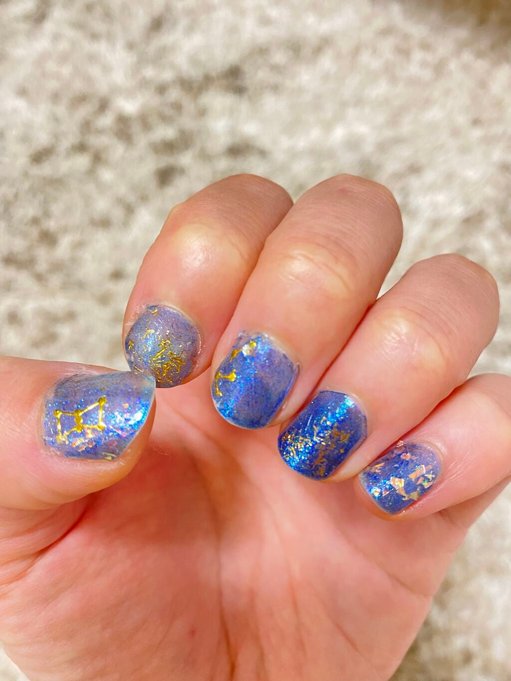 ネイルシール/セリア/ネイルシールを使ったクチコミ(3枚目)