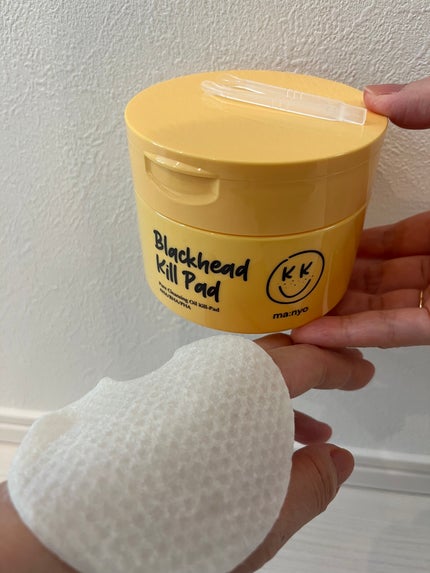 ブラックヘッド ピュア クレンジング オイル キルパッド/manyo/トナーパッドを使ったクチコミ(5枚目)