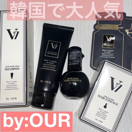 V7 スーパーウォーター ヘアエッセンス/by : OUR/アウトバストリートメントを使ったクチコミ(1枚目)