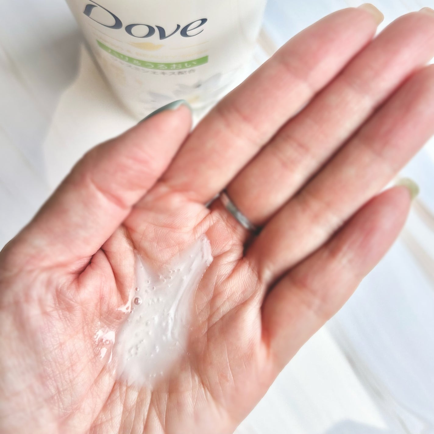 ボディウォッシュ 発酵&ビューティーシリーズ ハリ&うるおい/ダヴ/ボディソープを使ったクチコミ(2枚目)