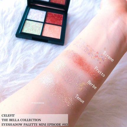 THE BELLA COLLECTION mini/CELEFIT/アイシャドウパレットを使ったクチコミ(4枚目)