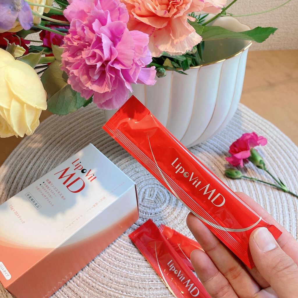 Rie_beauty on LIPS 「\ダントツの吸収率!リポビットのリンゴ幹細胞のジュレサプリ/リ..」(4枚目)