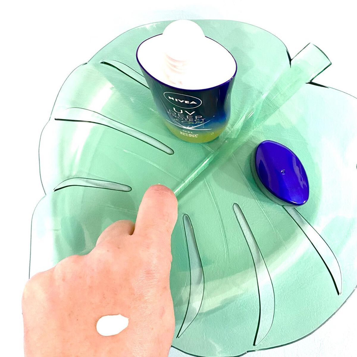 ニベアUV ディープ プロテクト&ケア ジェル/ニベア/日焼け止めジェルを使ったクチコミ(4枚目)