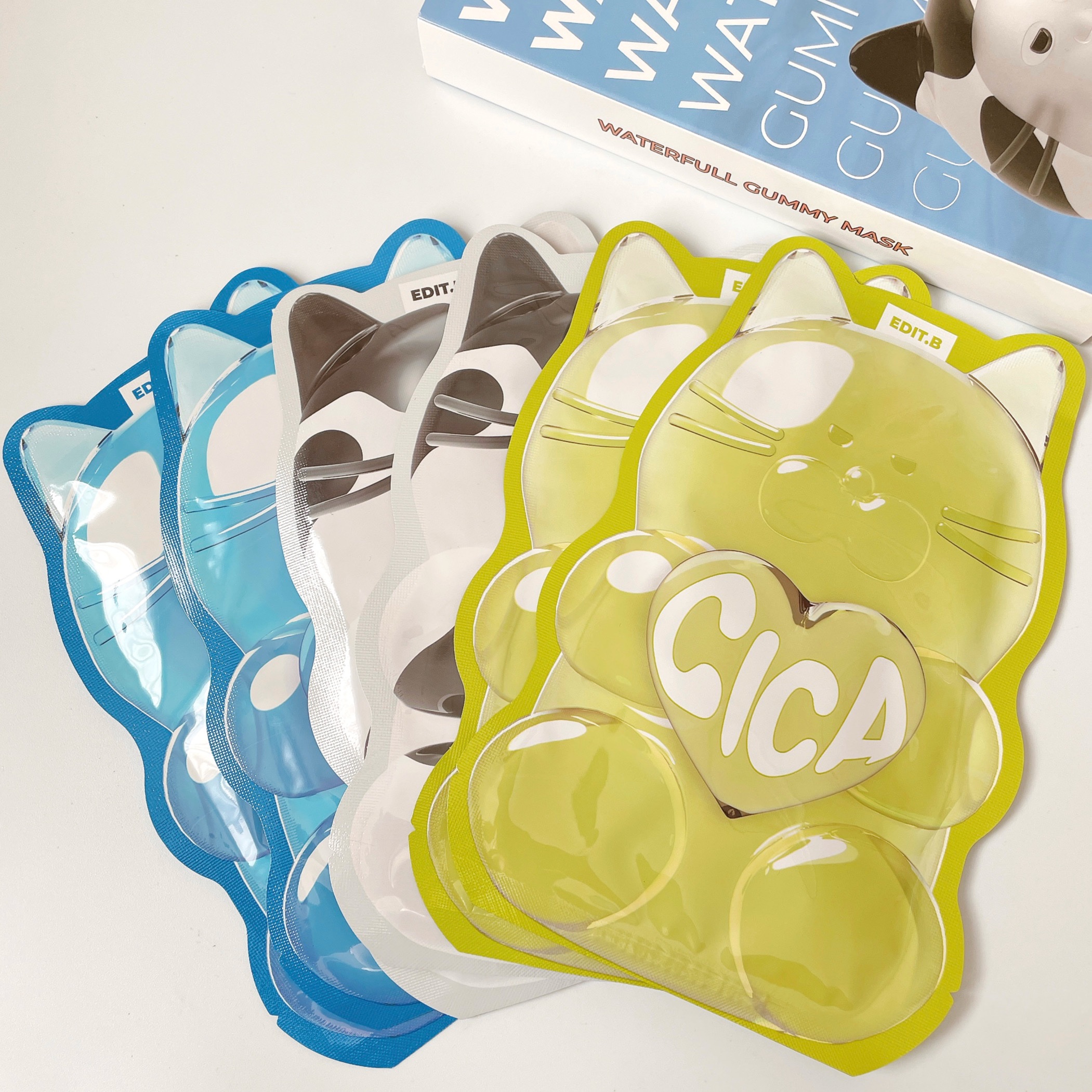 ウォータープルグミマスク/EDIT.B/シートマスク・パックを使ったクチコミ（1枚目）