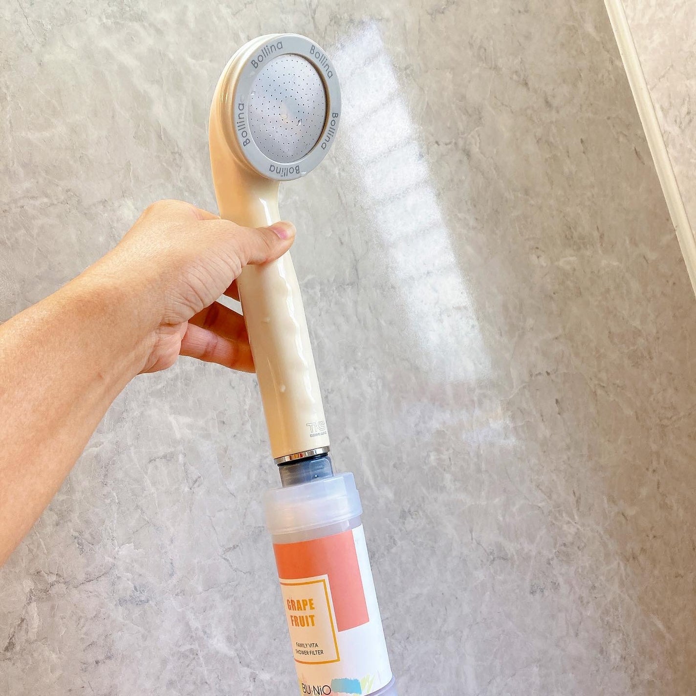 ファミリービタシャワーフィルター/BU:NIO/その他を使ったクチコミ(7枚目)