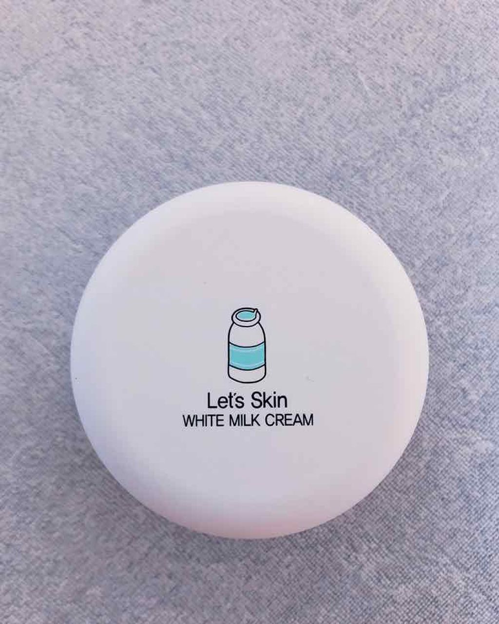 レッツスキン ホワイト ミルククリーム/SHINBEE JAPAN /フェイスクリームを使ったクチコミ（1枚目）