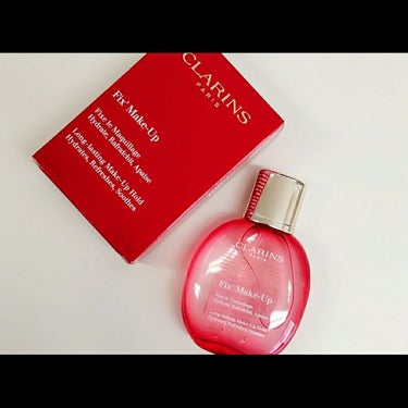 フィックス メイクアップ/CLARINS/ミスト状化粧水を使ったクチコミ（1枚目）