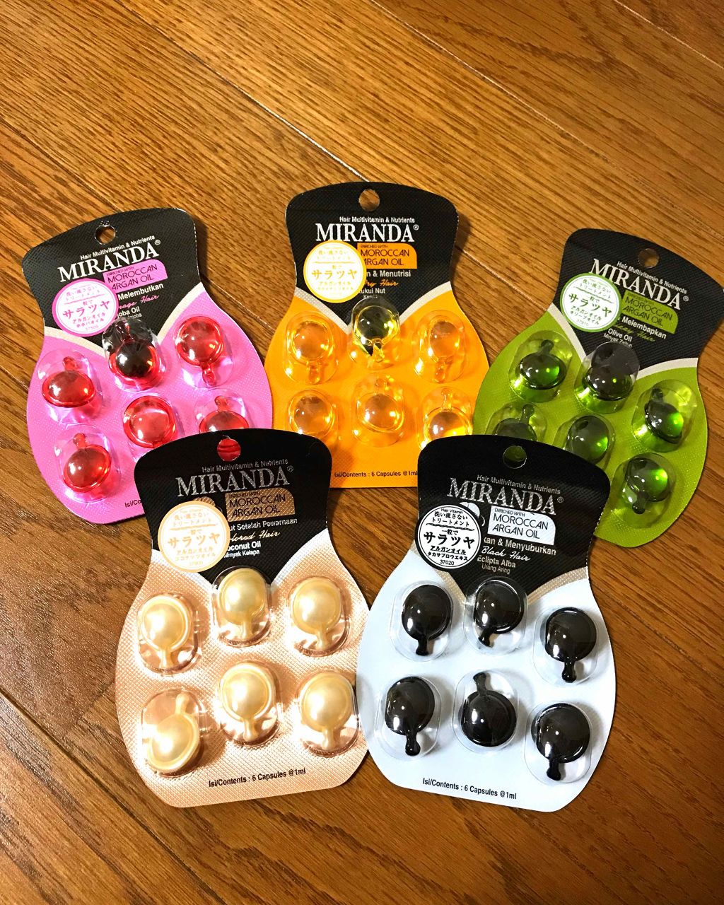 ヘアビタミン カラーケアヘアオイル/MIRANDA/ヘアオイルを使ったクチコミ（1枚目）