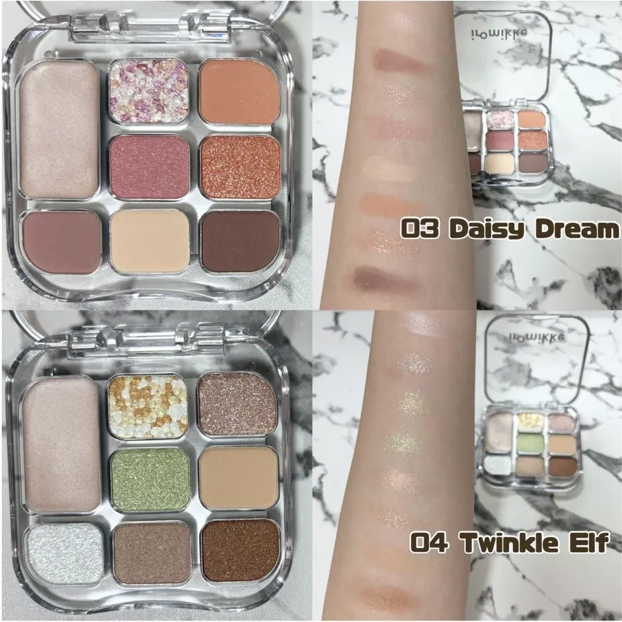 イロミッケ 8色アイシャドウパレット/iromikke/アイシャドウパレットを使ったクチコミ（3枚目）