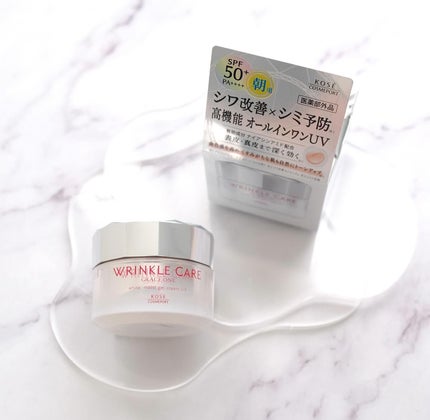 リンクルケア ホワイト モイストジェルクリーム UV/グレイスワン/オールインワン化粧品を使ったクチコミ(5枚目)