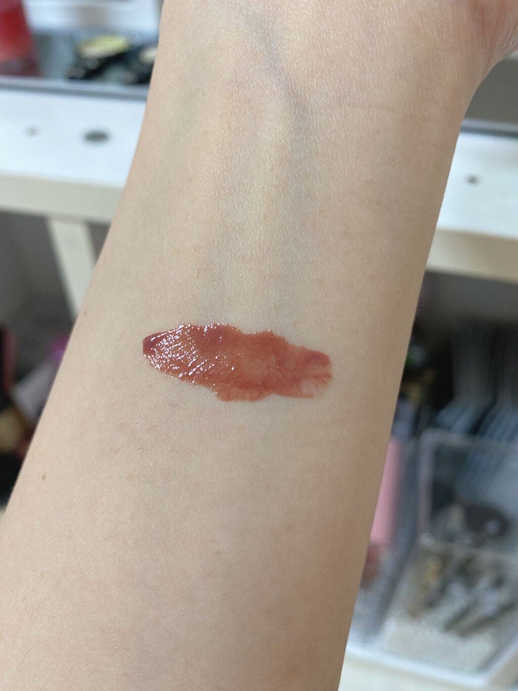 ウォータリーティントリップ/CEZANNE/リップティントを使ったクチコミ(2枚目)