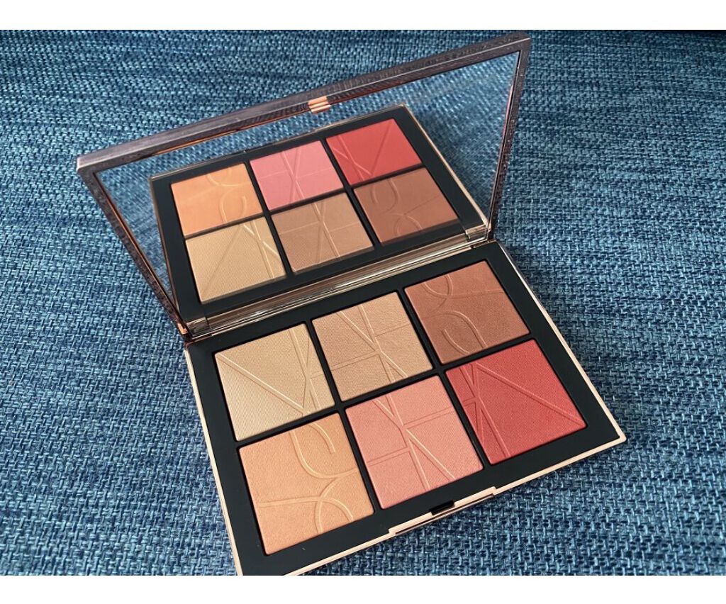 オーガズム オン ザ ビーチ チークパレット/NARS/パウダーチークを使ったクチコミ（2枚目）