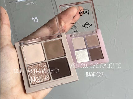 アンドバイロムアンド メロウアイパレット/&nd by rom&nd/アイシャドウパレットを使ったクチコミ(1枚目)