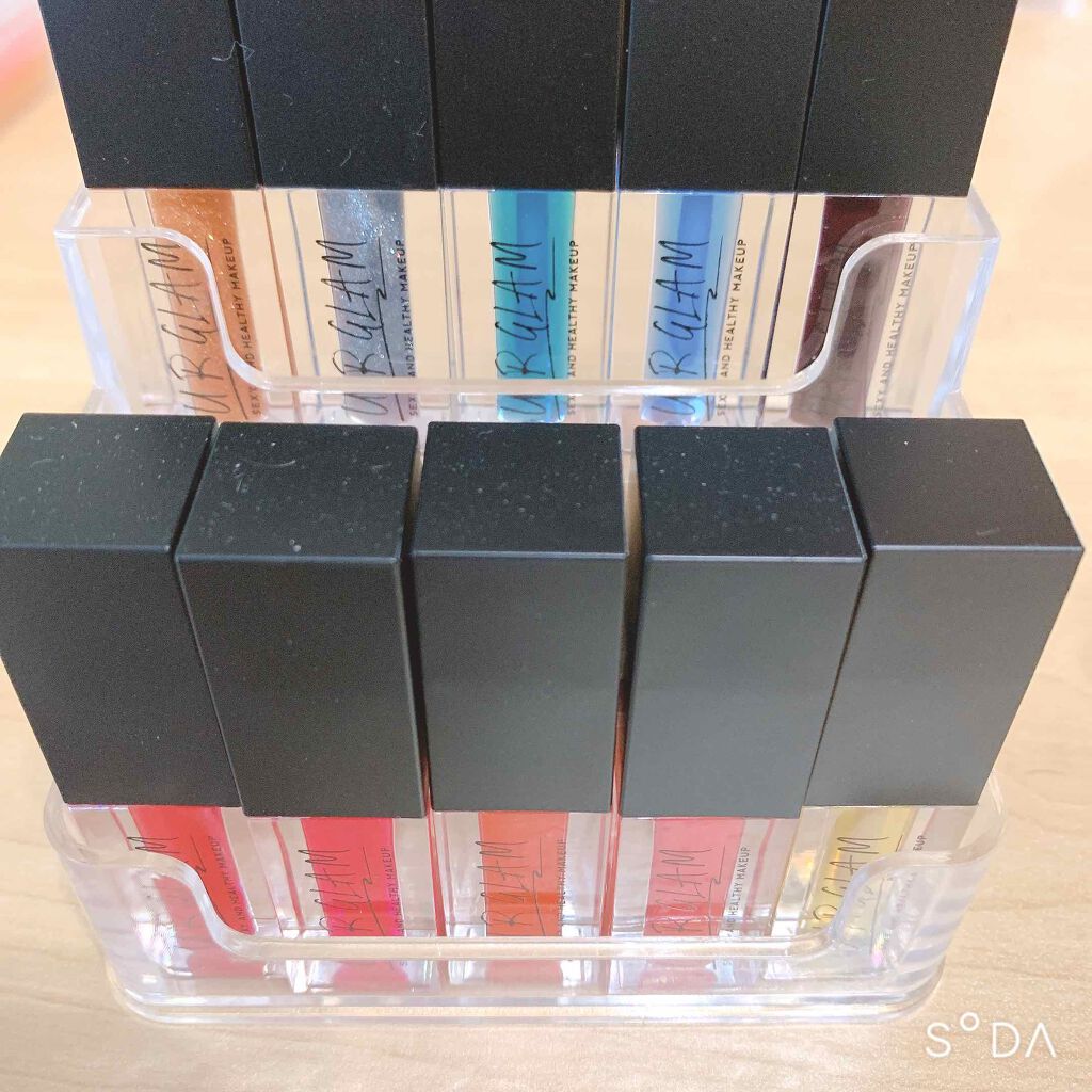 UR GLAM LIP OIL/U R GLAM/リップグロスを使ったクチコミ(2枚目)