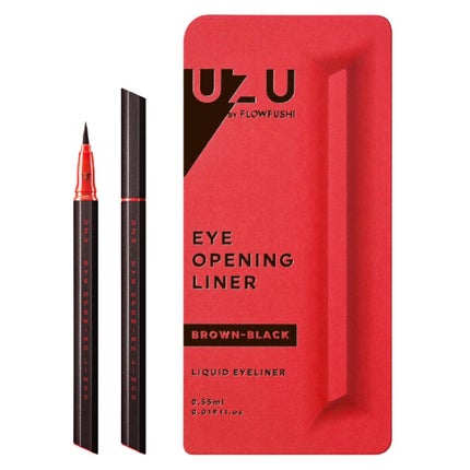 EYE OPENING LINER/UZU BY FLOWFUSHI/リキッドアイライナーを使ったクチコミ(1枚目)