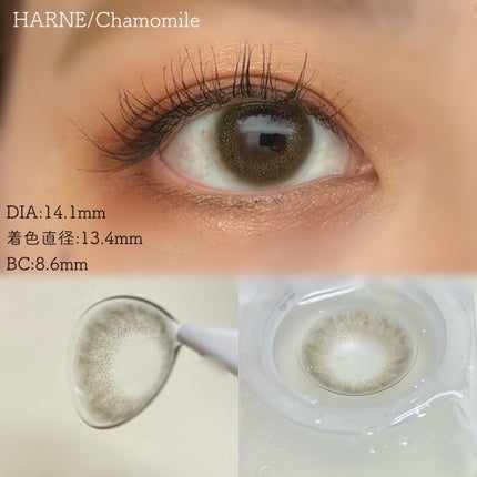 HARNE 1day/HARNE/ワンデー(1DAY)カラコンを使ったクチコミ(10枚目)