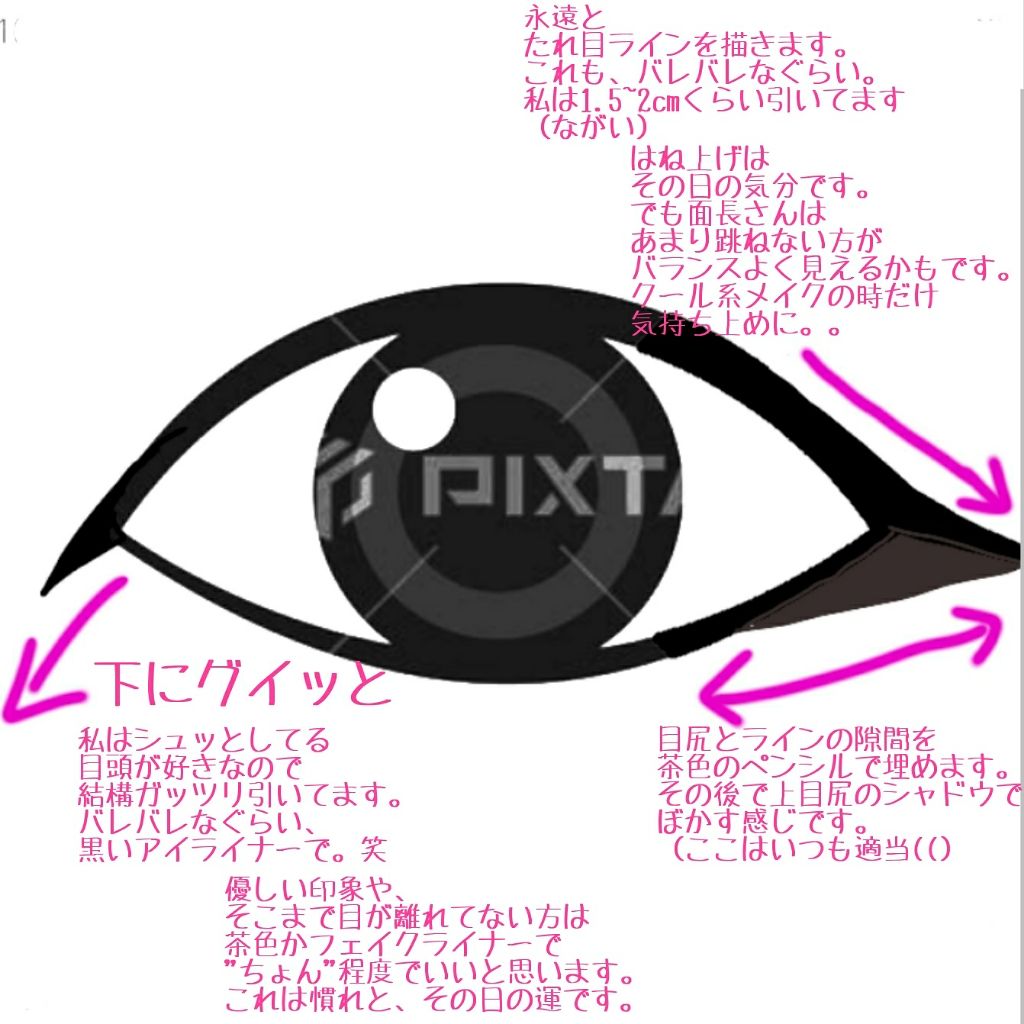 極細 アイライナーR/CEZANNE/リキッドアイライナーを使ったクチコミ（2枚目）