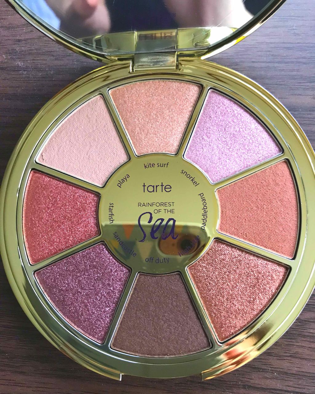 rainforest of the sea eyeshadow palette /tarte/アイシャドウパレットを使ったクチコミ(2枚目)