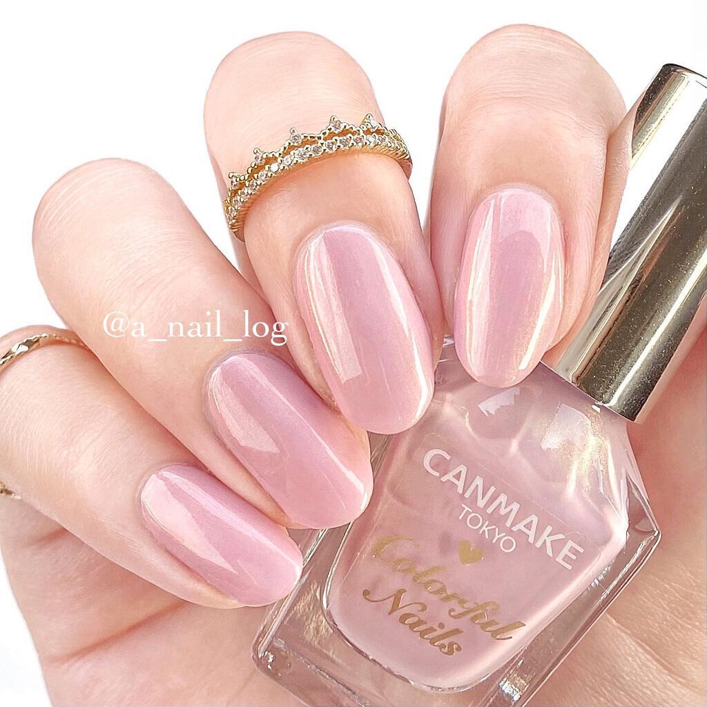 カラフルネイルズ N65 ピンクペタル/キャンメイク/マニキュアを使ったクチコミ（1枚目）