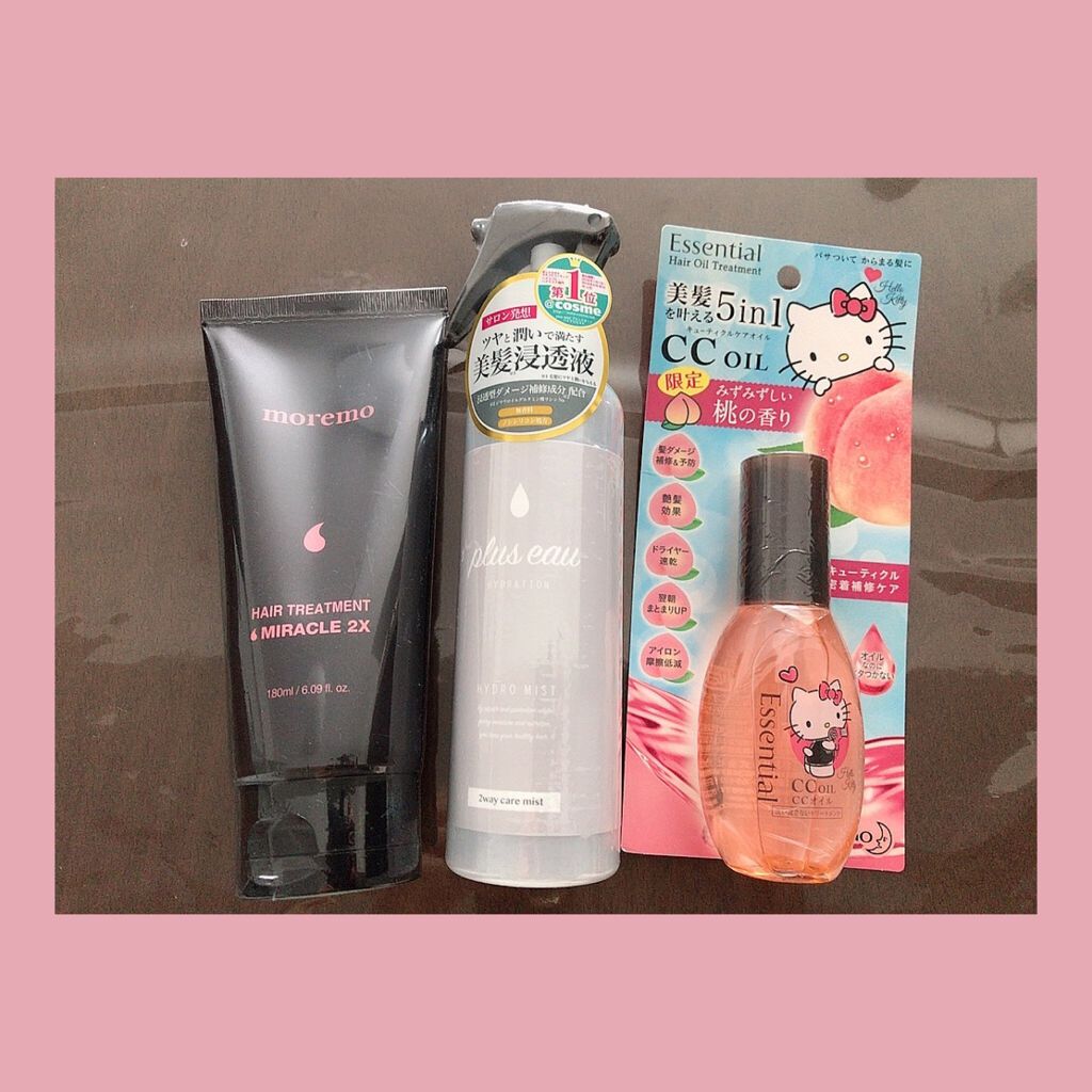 ハイドロミストN/plus eau/アウトバストリートメントを使ったクチコミ（1枚目）