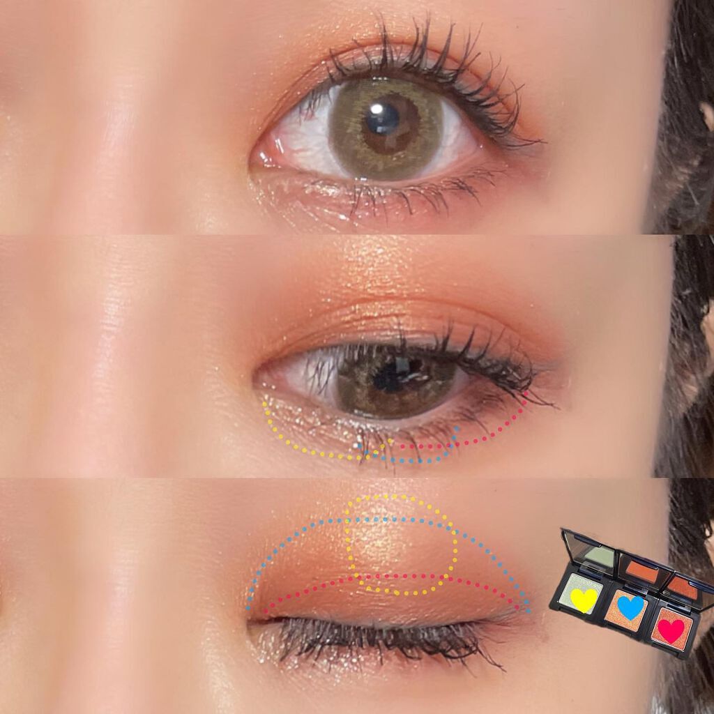 ラズル アイカラー/エレガンス ラズル /単色アイシャドウを使ったクチコミ(3枚目)