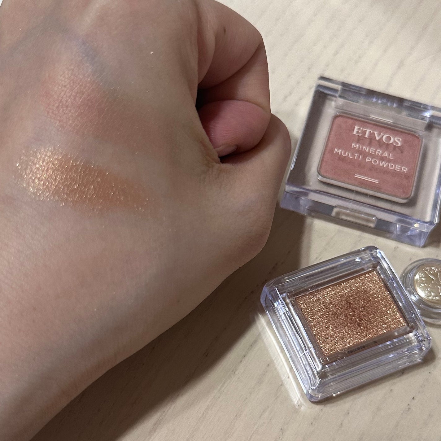 シャドーカスタマイズ/MAJOLICA MAJORCA/単色アイシャドウを使ったクチコミ(4枚目)