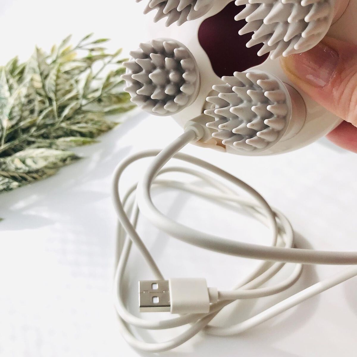 ヘッドスパ 電動頭皮ブラシ/yete/ヘッドマッサージャーを使ったクチコミ(9枚目)