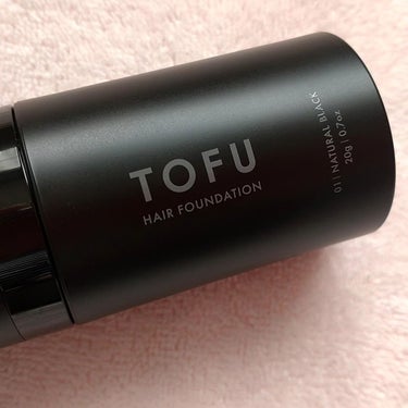 TOFU ヘアファンデーションのクチコミ「TOFU(@tofu_official.jp)様より提供頂きました、ヘアパウダー「TOFU」使.....」（2枚目）