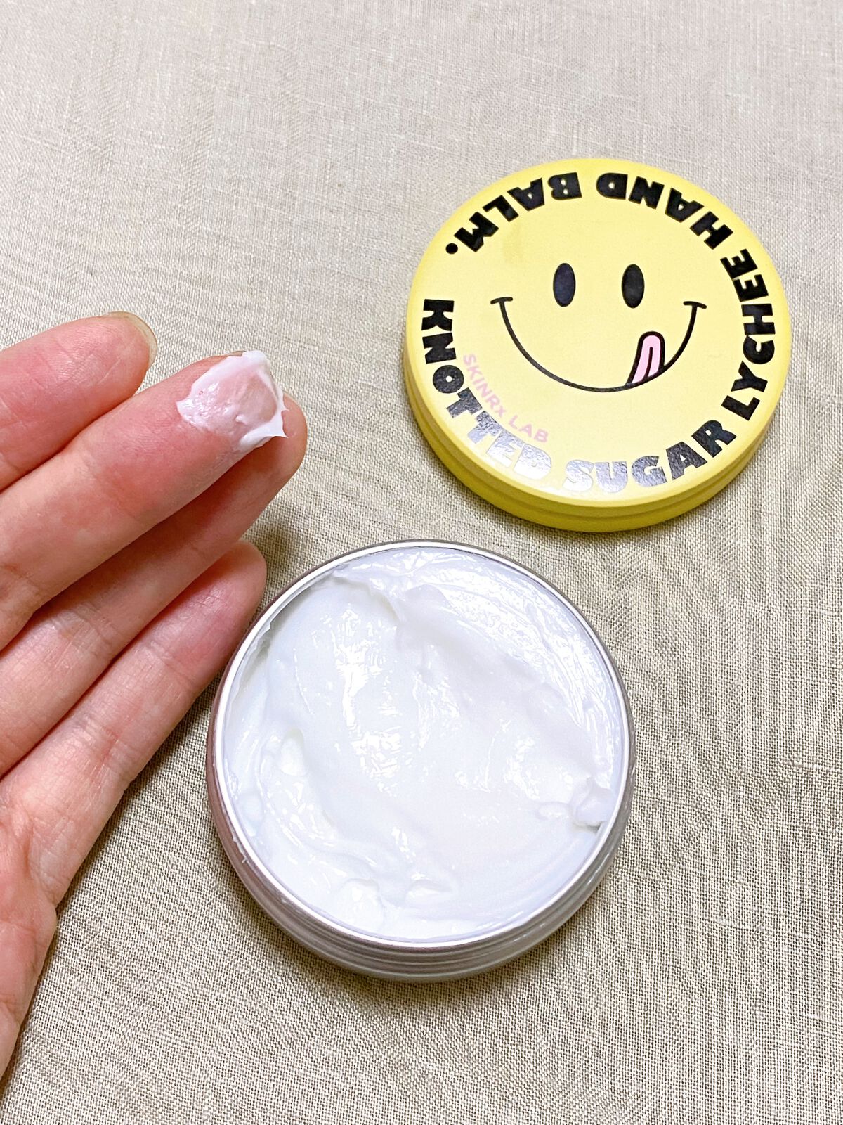 Knottedシュガーライチハンドバーム/SKINRx LAB/ハンドクリームを使ったクチコミ(1枚目)