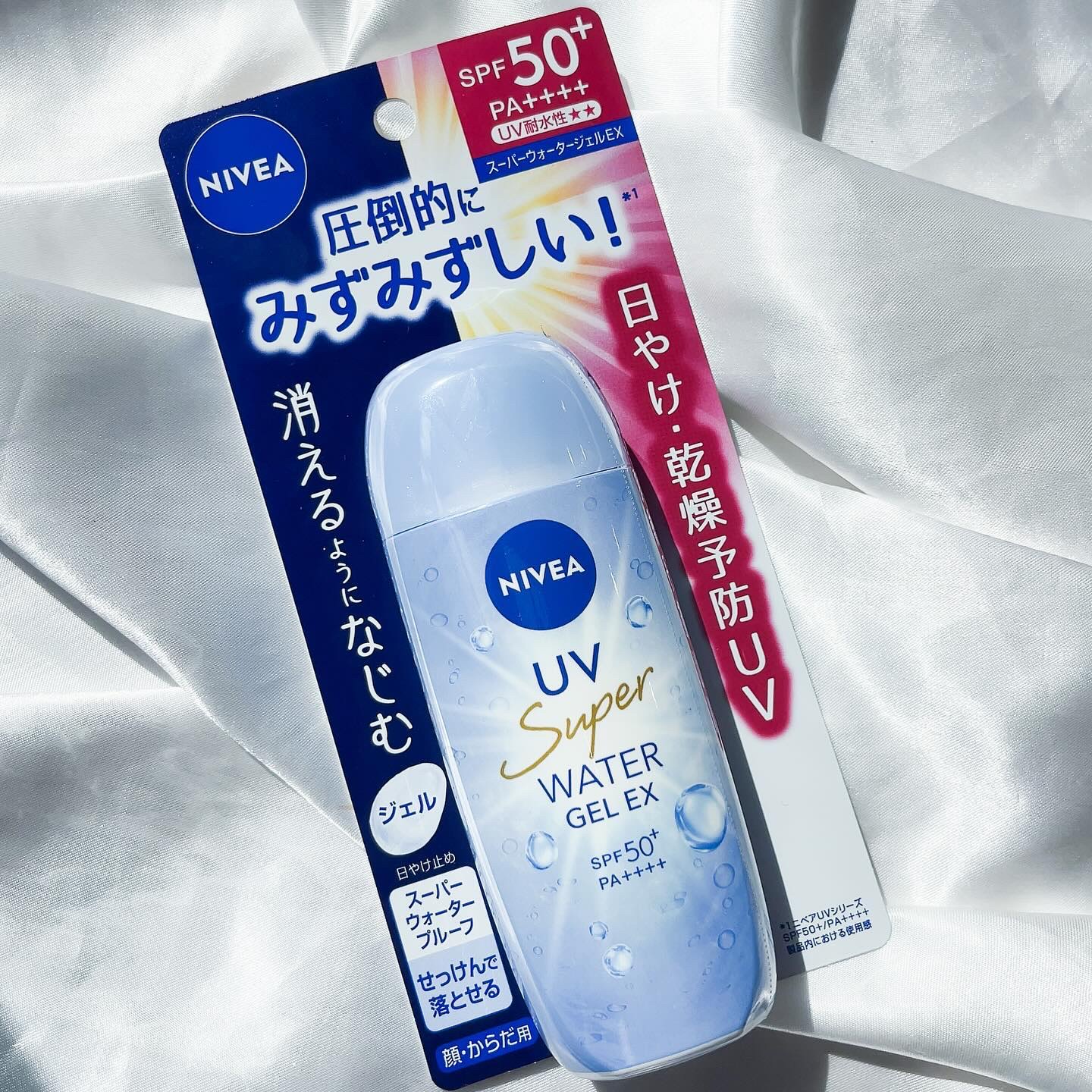 ニベアUV ウォータージェルEX/ニベア/日焼け止めジェルを使ったクチコミ（1枚目）