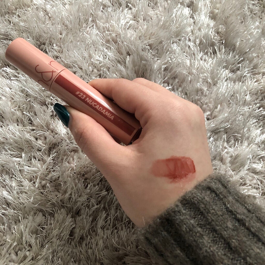 ジューシーラスティングティント/rom&nd/リップティントを使ったクチコミ(2枚目)