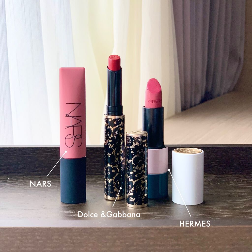 パッションリップ クリームトゥパウダー マットリップペン/DOLCE&GABBANA BEAUTY/口紅を使ったクチコミ(1枚目)