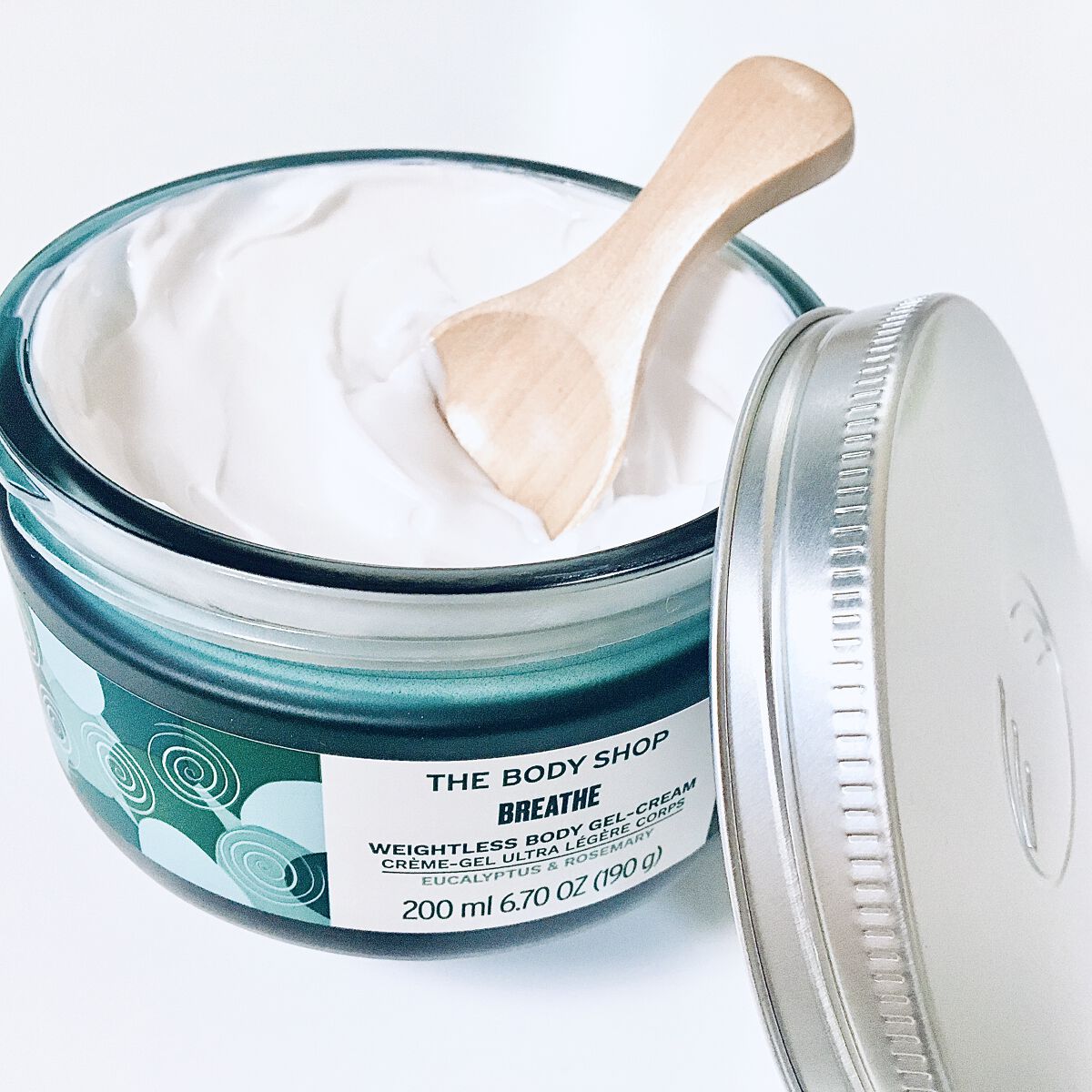 ウェルネス ボディジェルクリーム ユーカリ& ローズマリー/THE BODY SHOP/ボディクリームを使ったクチコミ（1枚目）