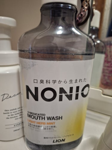 NONIOマウスウォッシュ ノンアルコールライトハーブミント 1000ml/NONIO/マウスウォッシュ・スプレーを使ったクチコミ（1枚目）