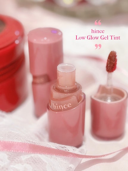 ロウグロウジェルティント/hince/リップティントを使ったクチコミ(2枚目)