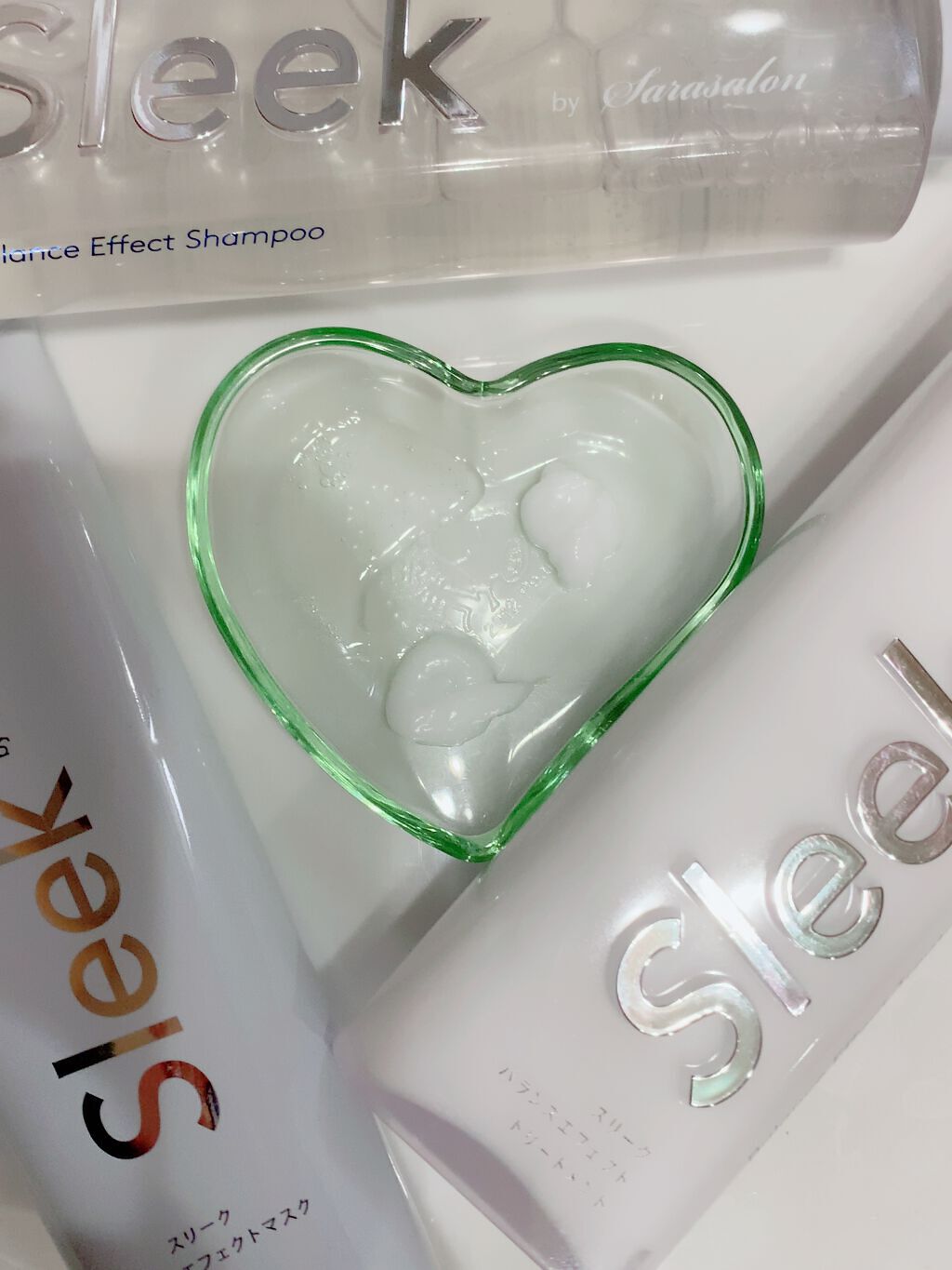 バランスエフェクトシャンプー／トリートメント/スリーク by サラサロン/市販シャンプーを使ったクチコミ（3枚目）