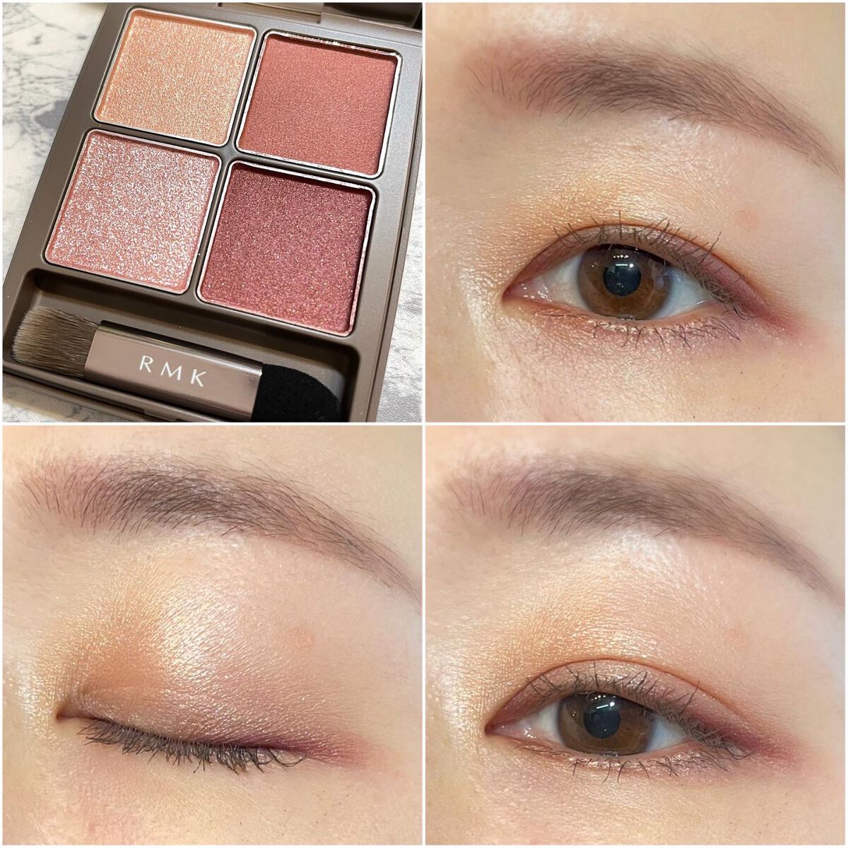 オブスキュア テンプテイション アイシャドウパレット/RMK/アイシャドウパレットを使ったクチコミ(1枚目)